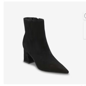 Marc Fisher Sela Black Ankle Boots